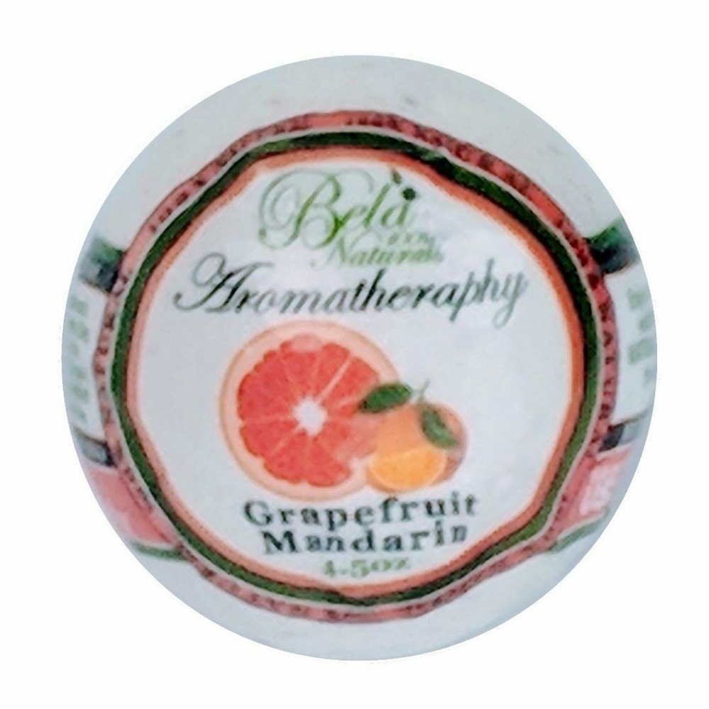 Bela 100% Naturals Aromatheraphy Bath Bomb - Grapefruit Mandarine  (7 for $15,..